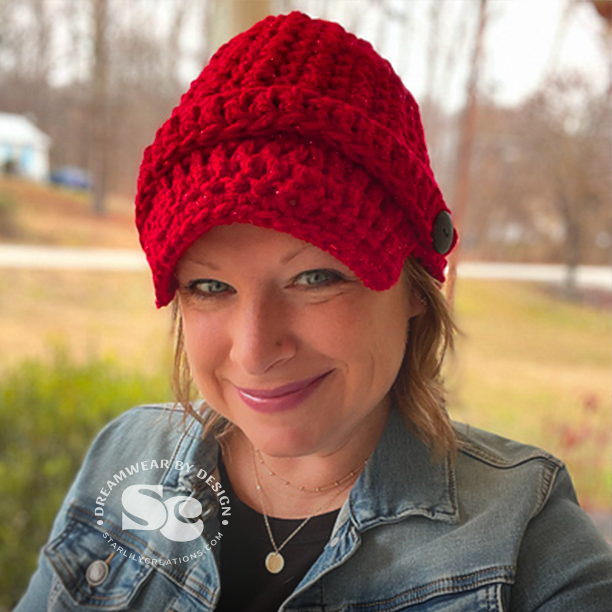 Fashionista Newsboy Hat | CROCHET PATTERN