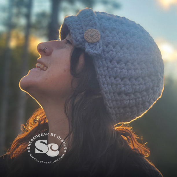 Fashionista Newsboy Hat | CROCHET PATTERN