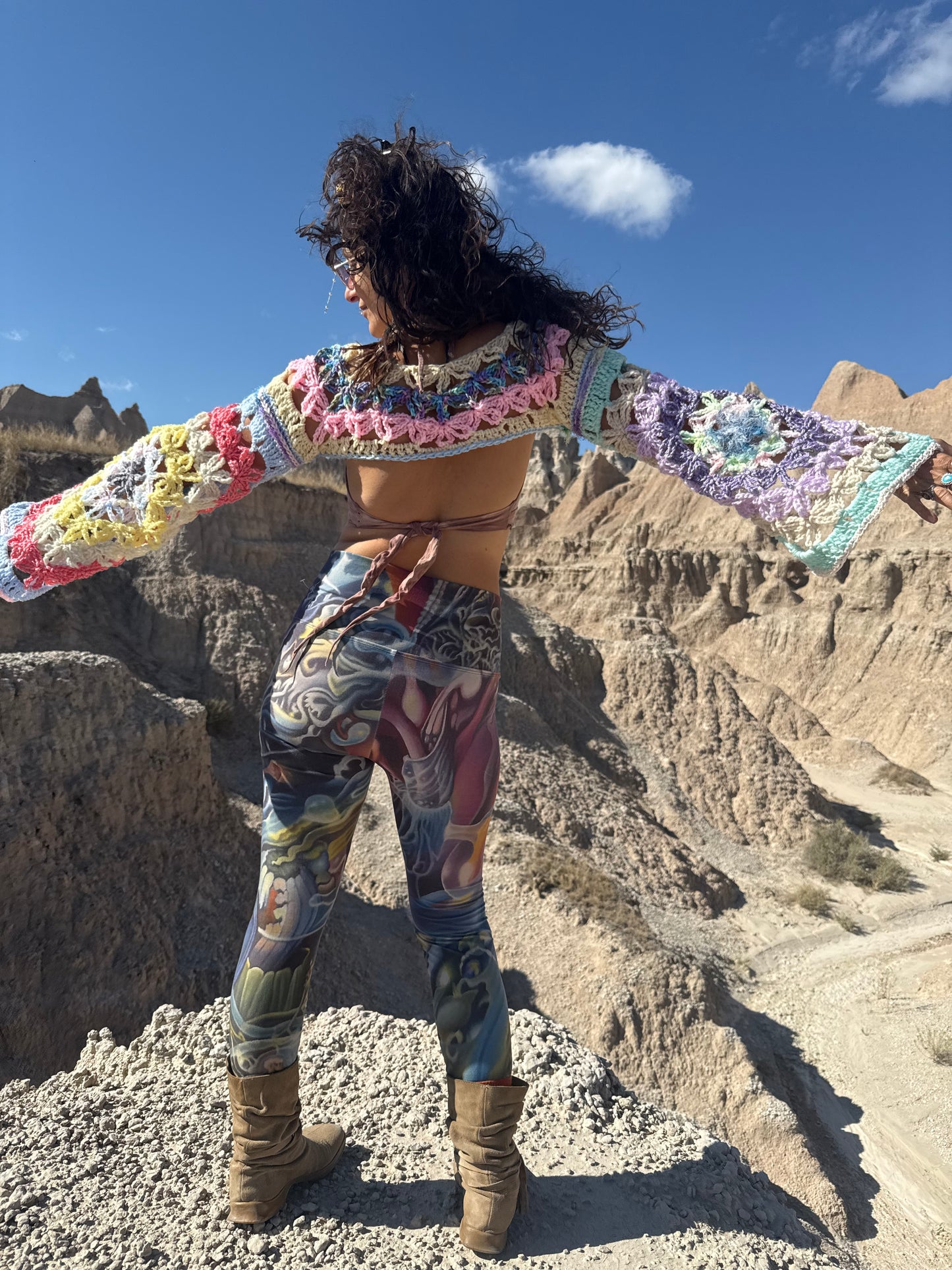 Flower of Life cropped shrug