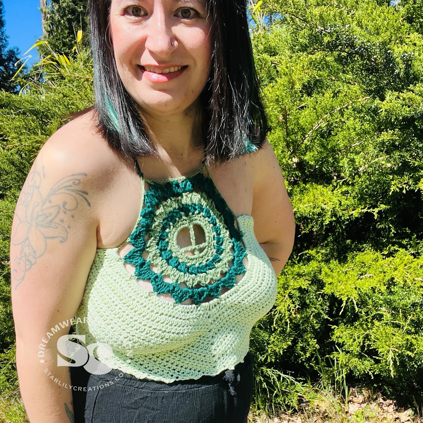 Peacekeeper Crop Top | CROCHET PATTERN