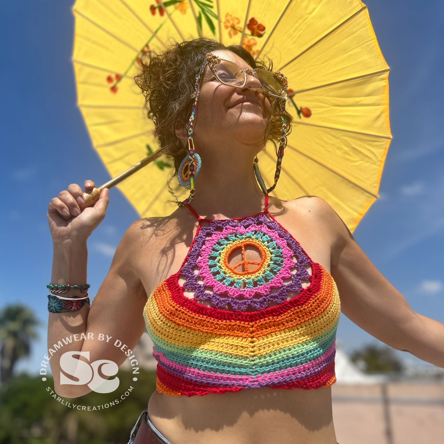Peacekeeper Crop Top | CROCHET PATTERN