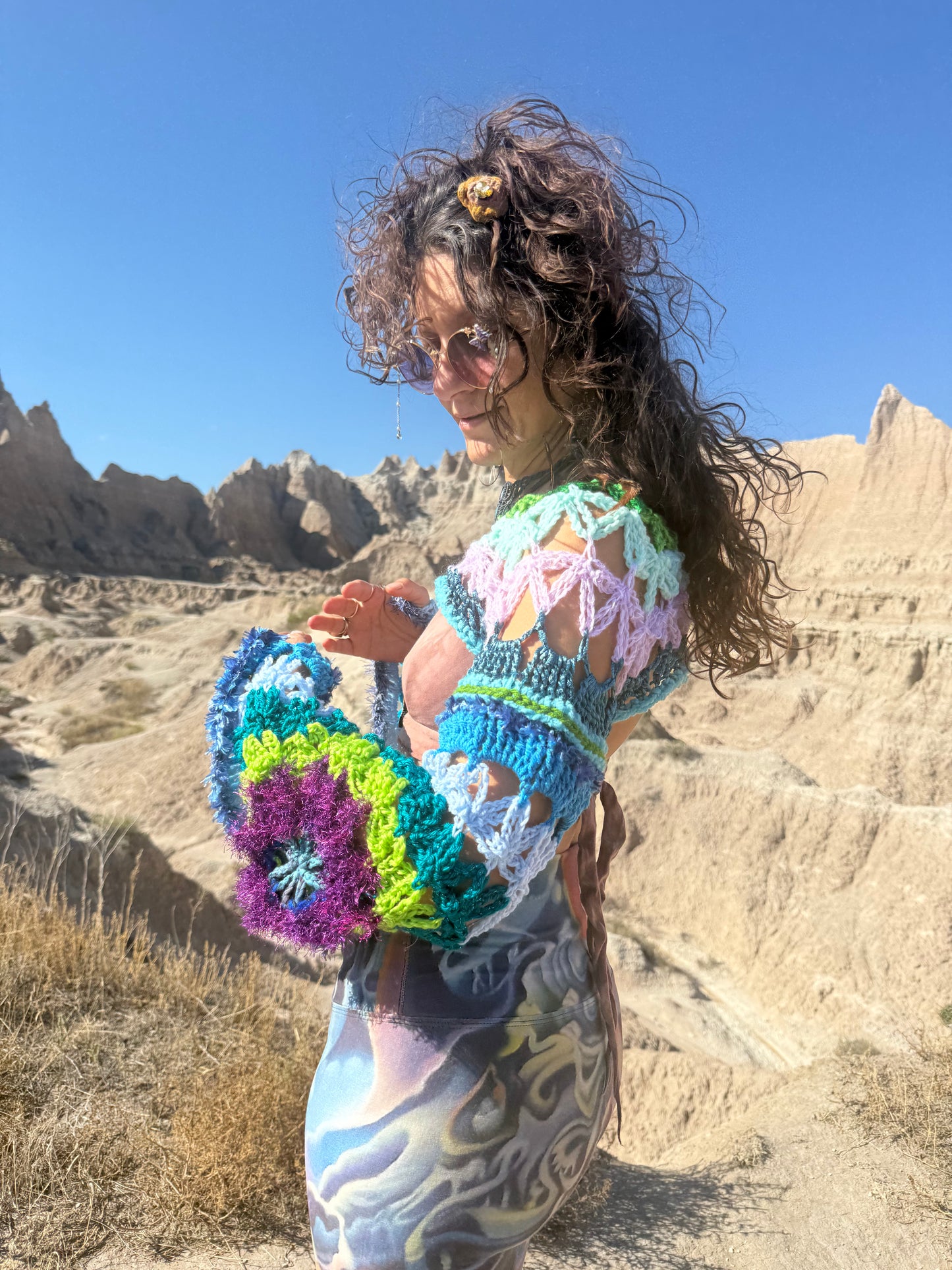 Flower of Life cropped shrug