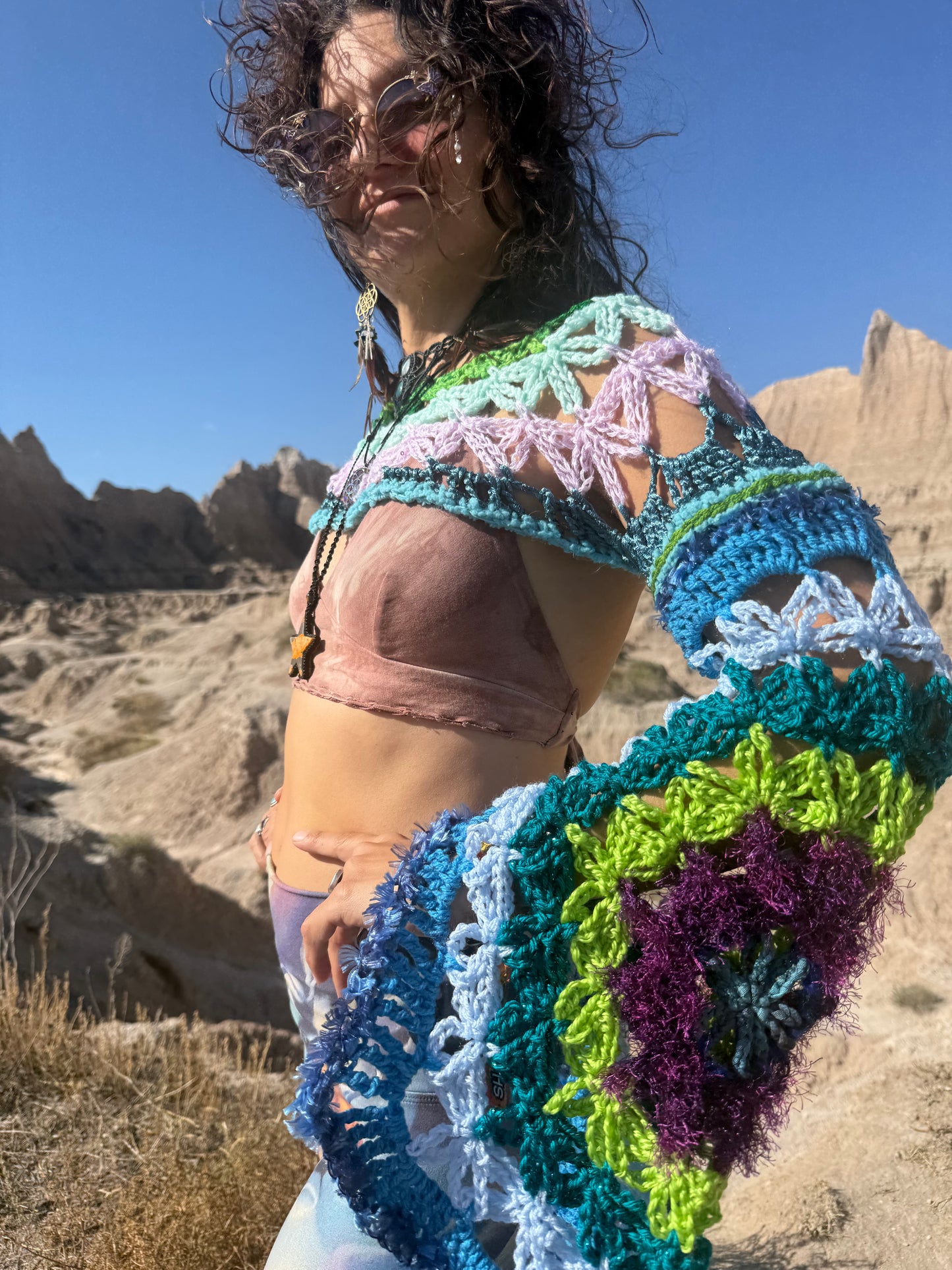 Flower of Life cropped shrug