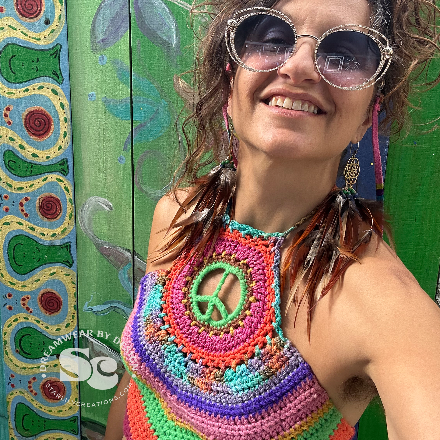 Peacekeeper Crop Top | CROCHET PATTERN