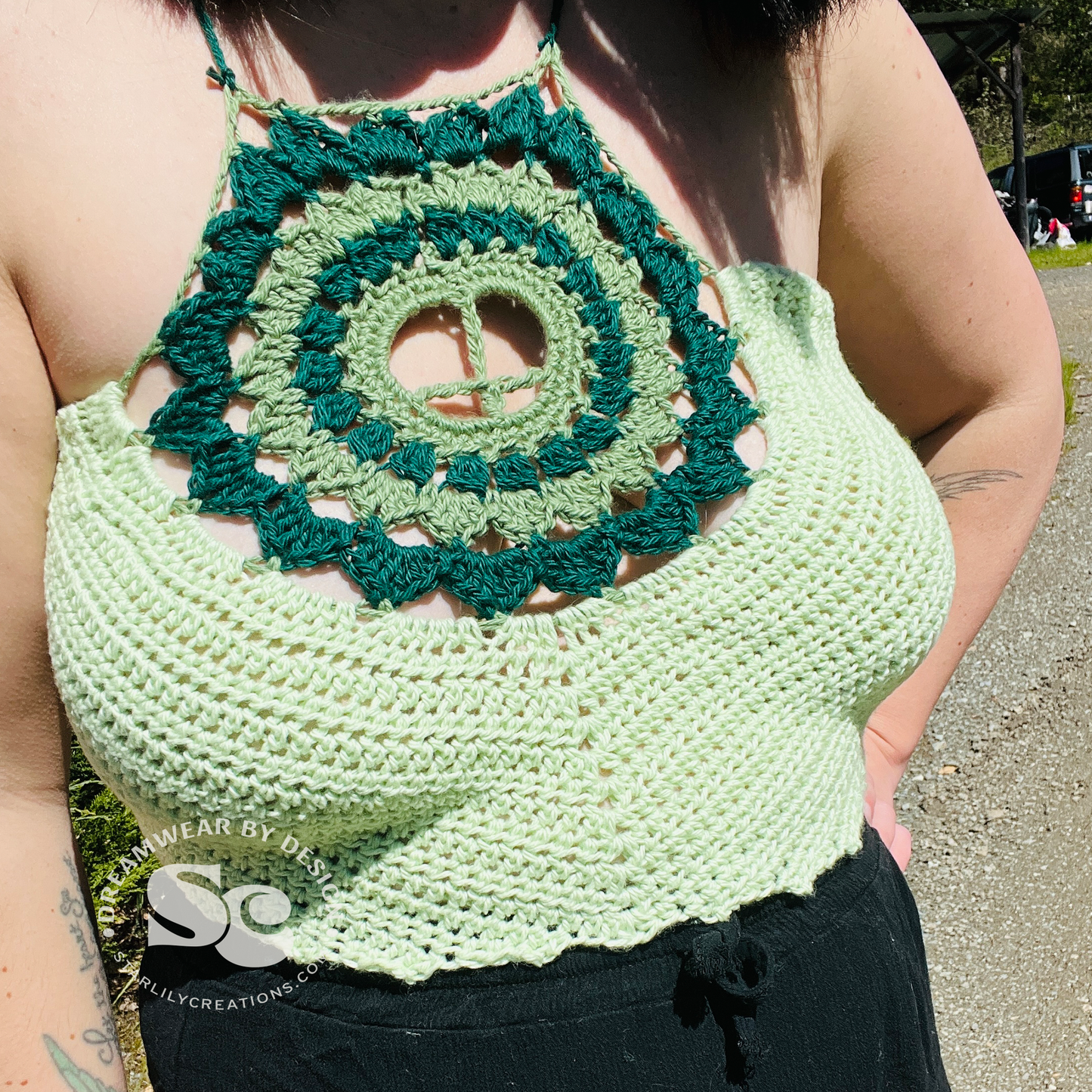 Peacekeeper Crop Top | CROCHET PATTERN