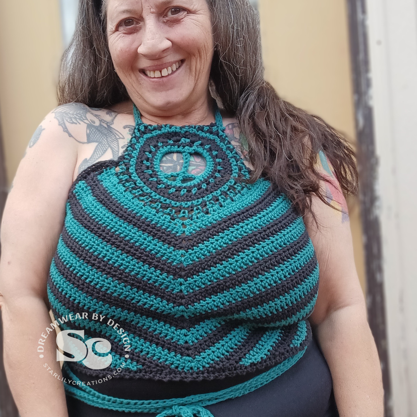 Peacekeeper Crop Top | CROCHET PATTERN