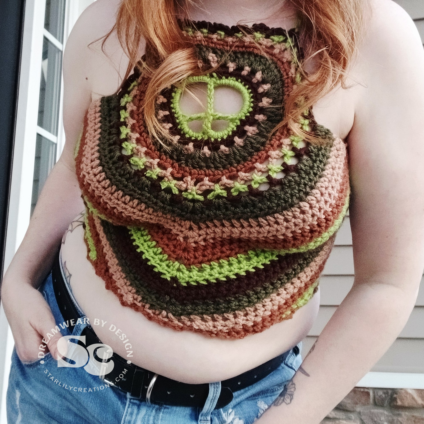 Peacekeeper Crop Top | CROCHET PATTERN