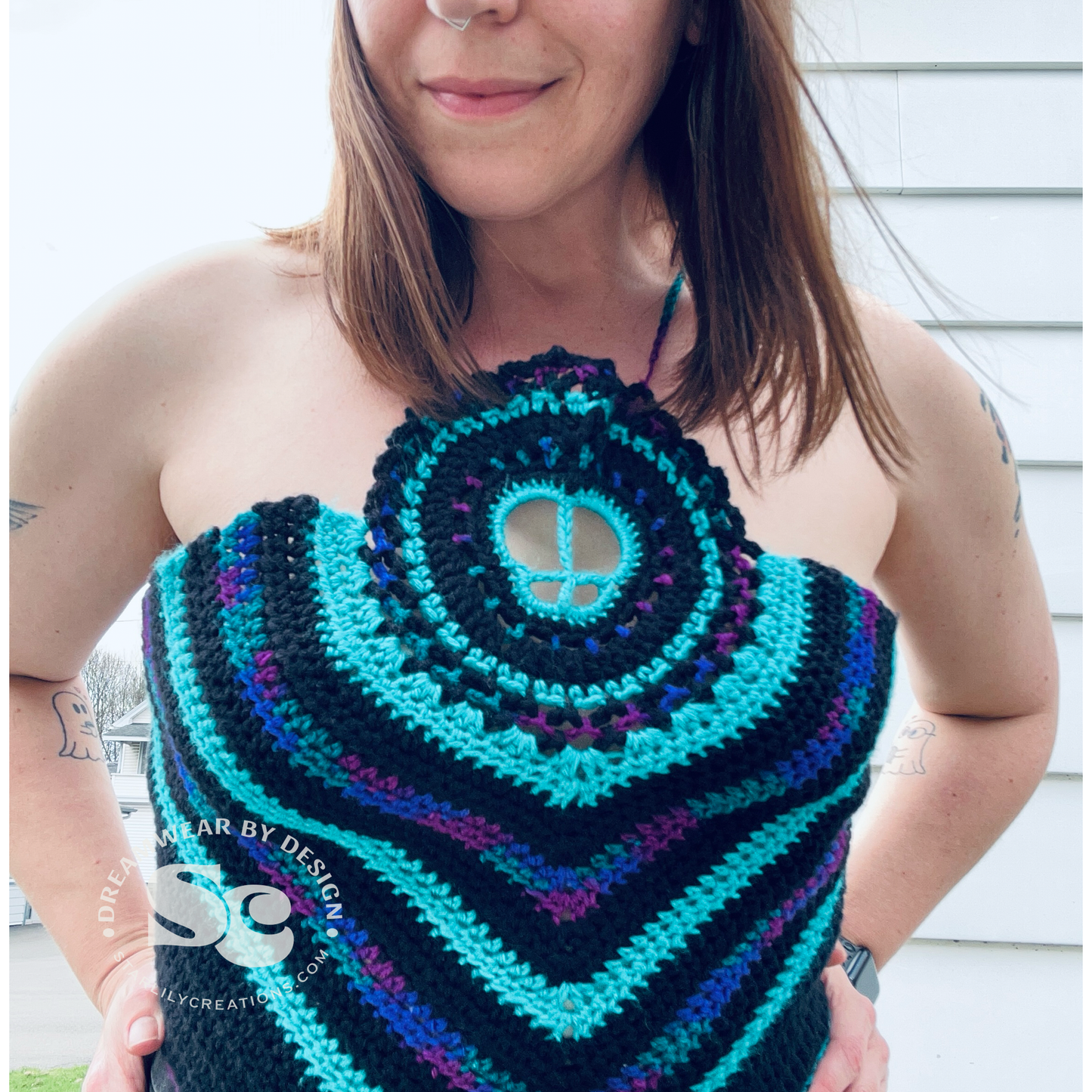 Peacekeeper Crop Top | CROCHET PATTERN