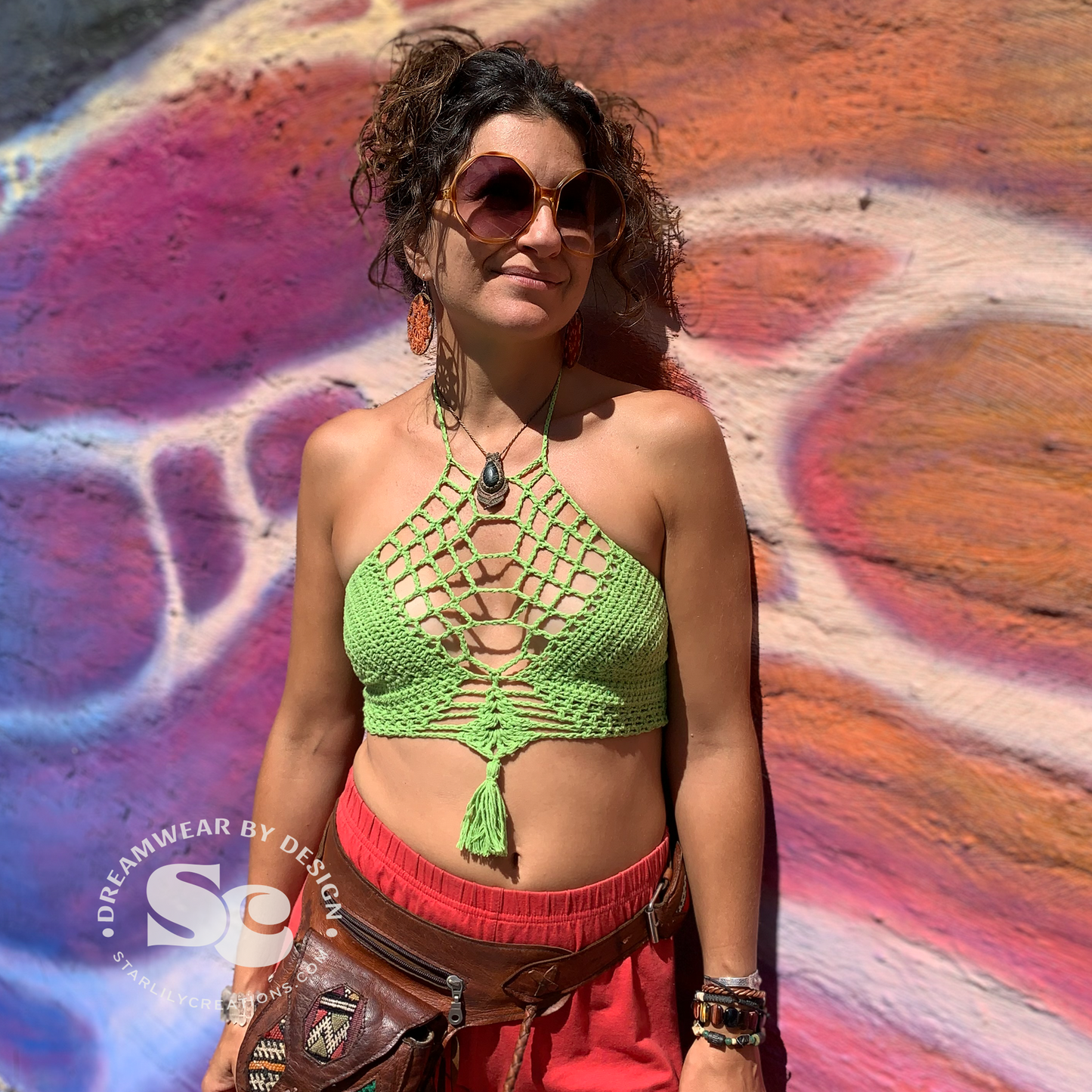 Boho Goddess Crop Top | CROCHET PATTERN