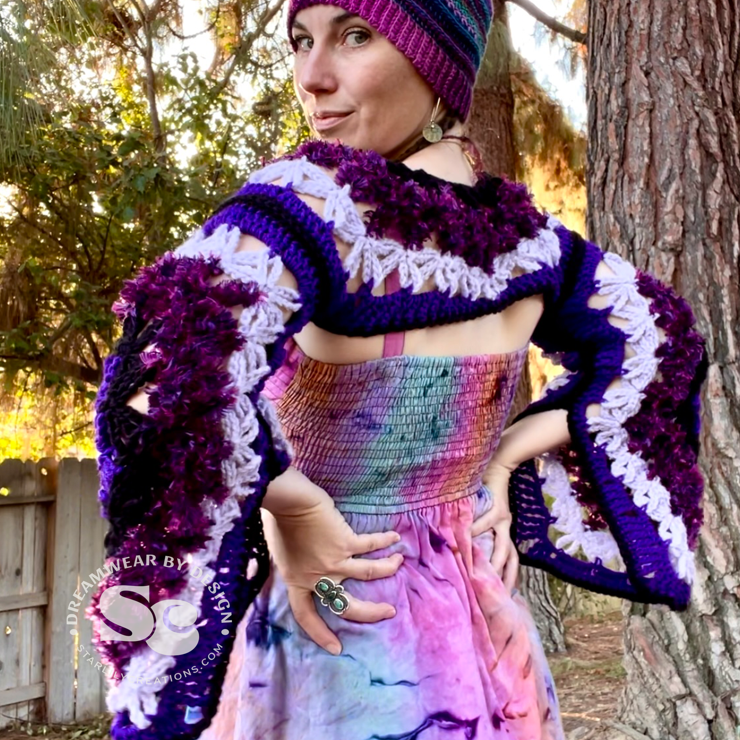 Flower of Life Shrug | CROCHET PATTERN