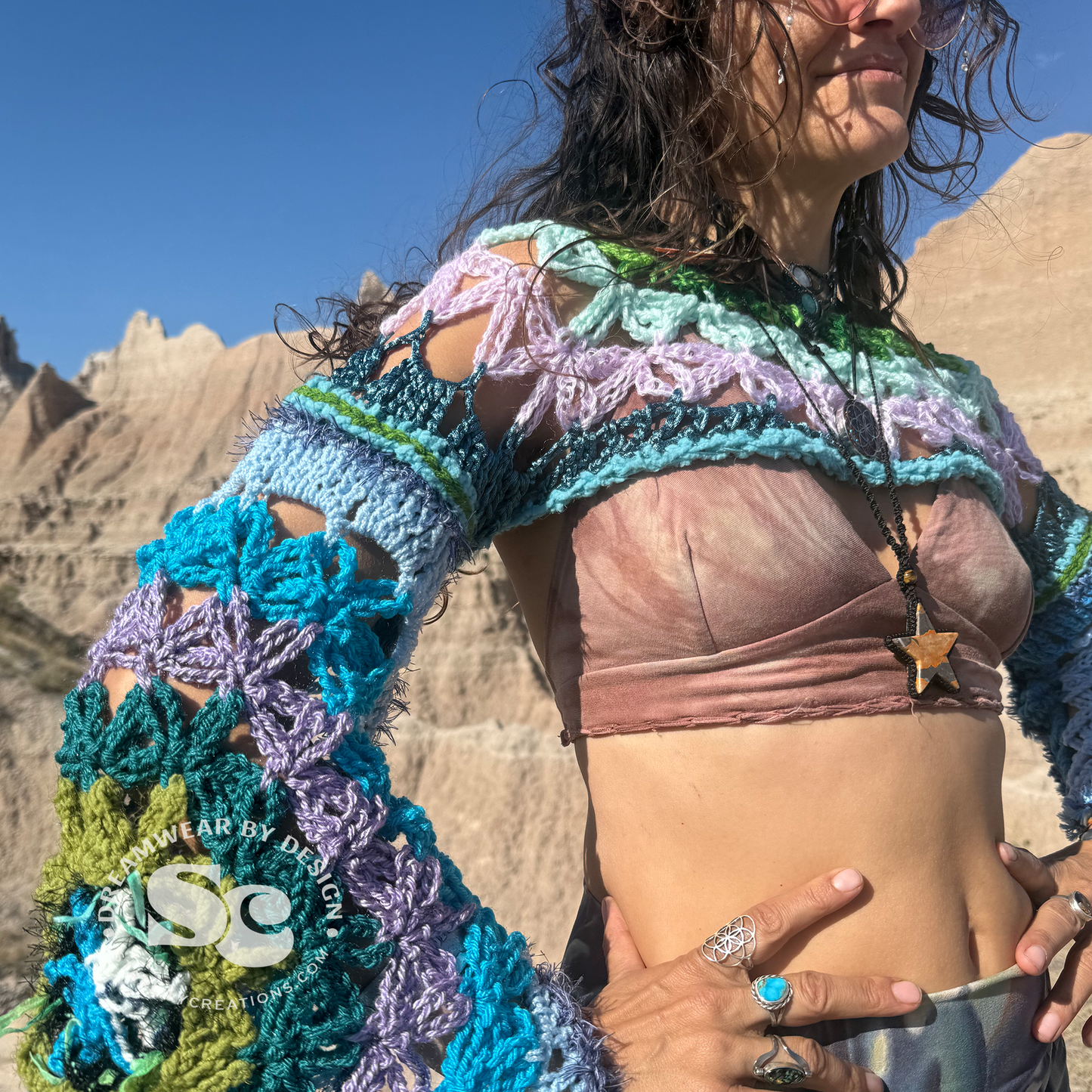 Flower of Life Shrug | CROCHET PATTERN