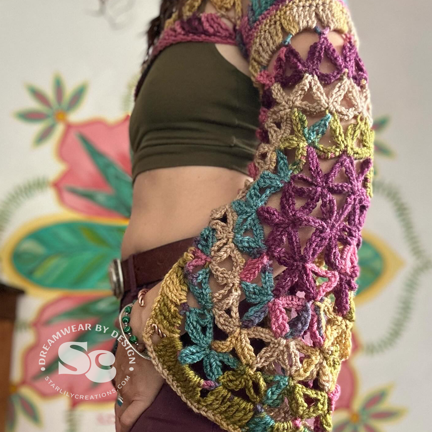 Flower of Life Shrug | CROCHET PATTERN