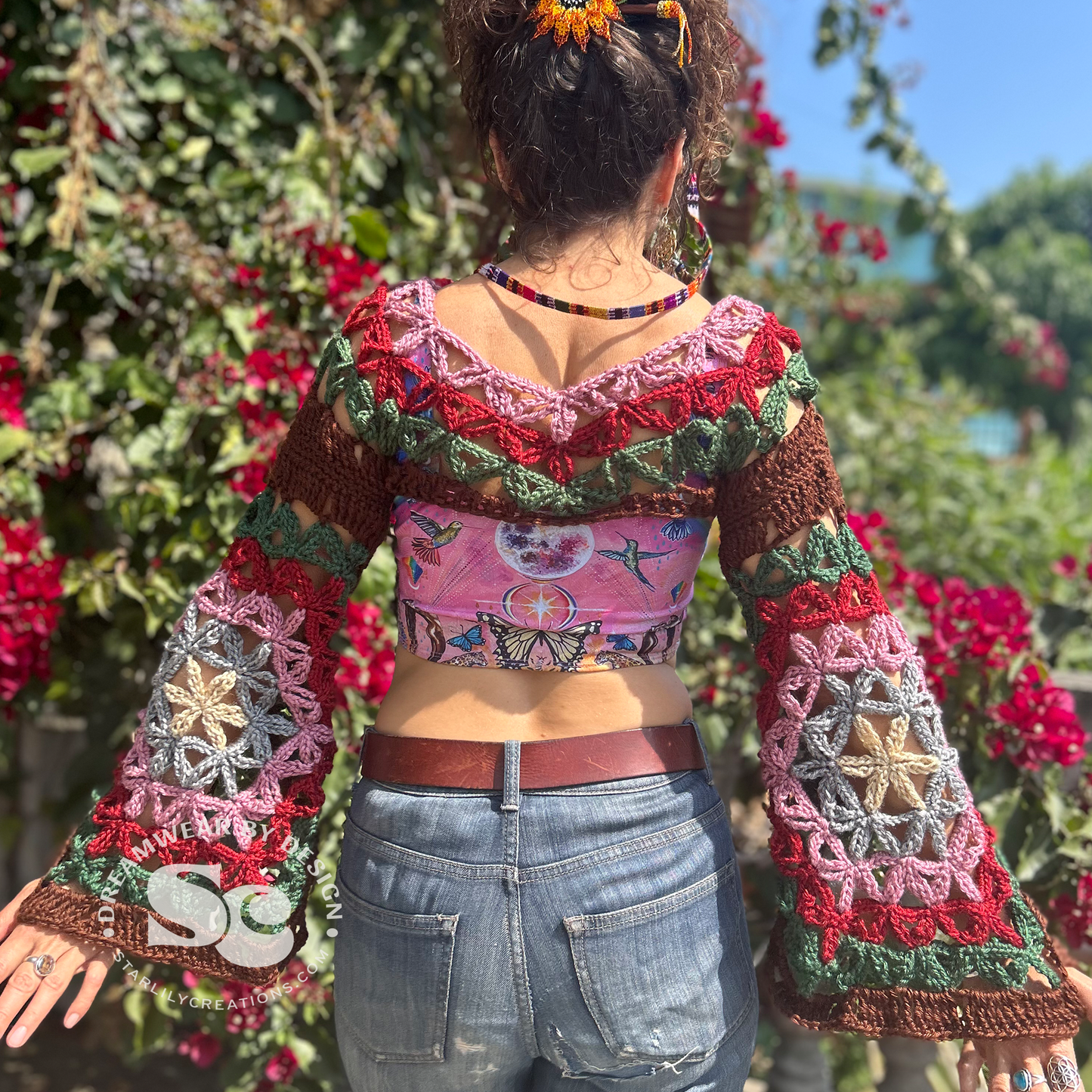 Flower of Life Shrug | CROCHET PATTERN