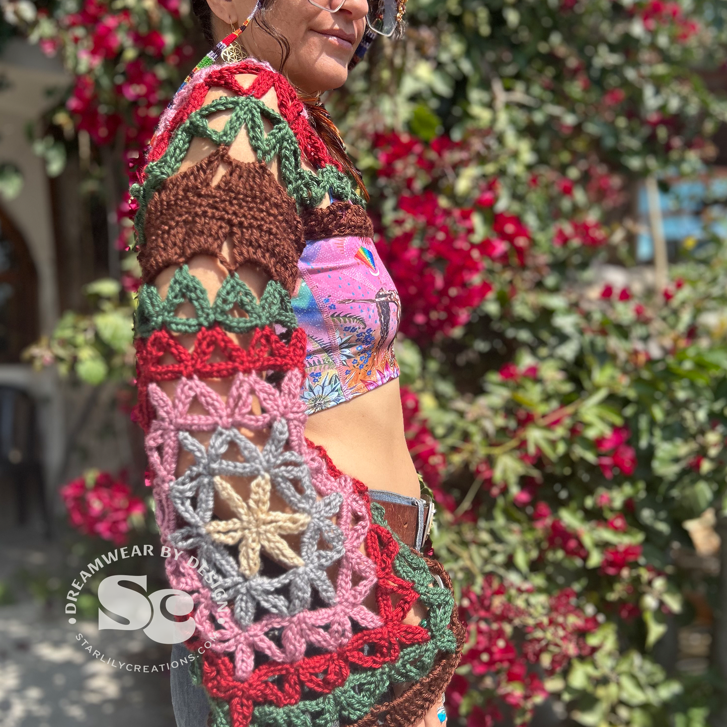 Flower of Life Shrug | CROCHET PATTERN