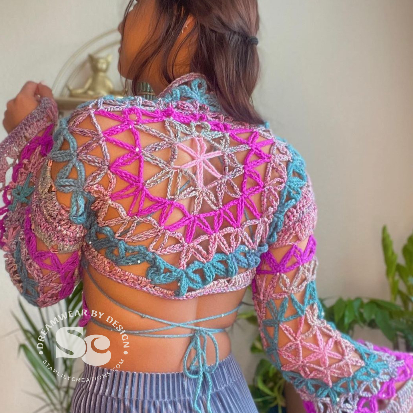 Flower of Life Shrug | CROCHET PATTERN