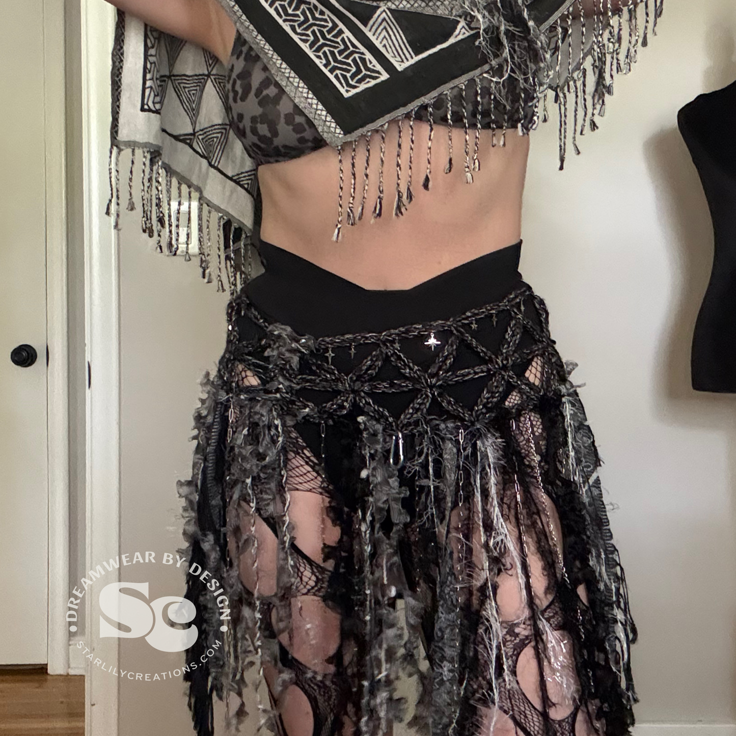 Flower of Life Pixie Skirt and Headband | Crochet Pattern
