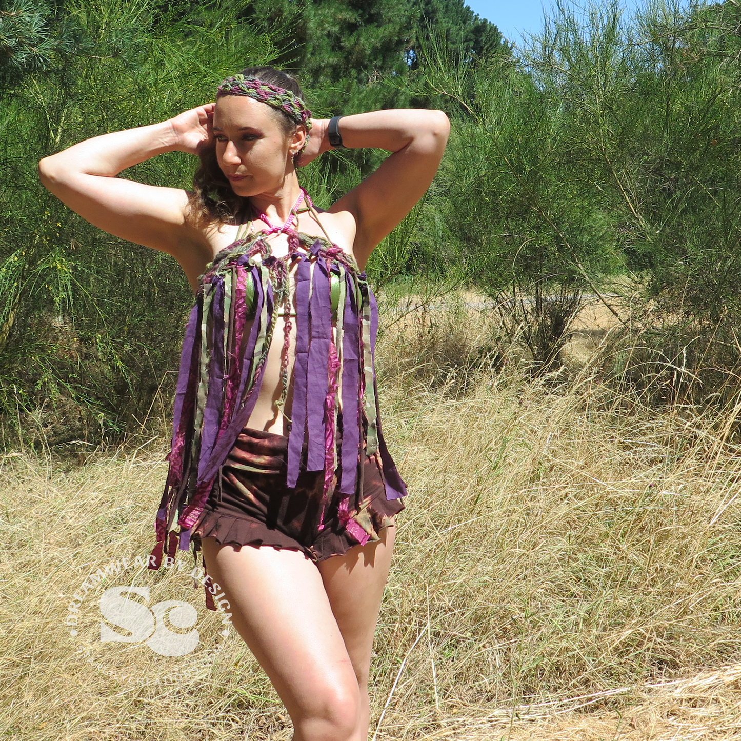 Flower of Life Pixie Skirt and Headband | Crochet Pattern