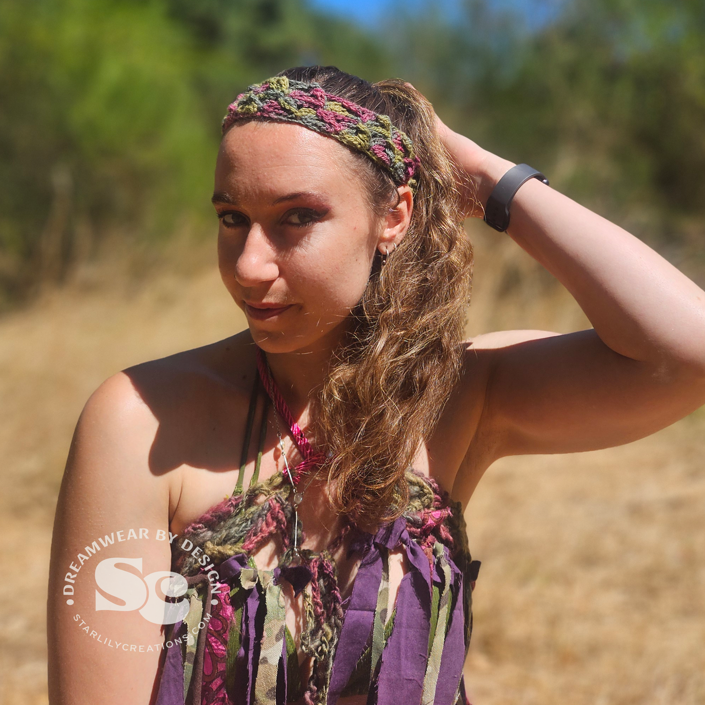 Flower of Life Pixie Skirt and Headband | Crochet Pattern