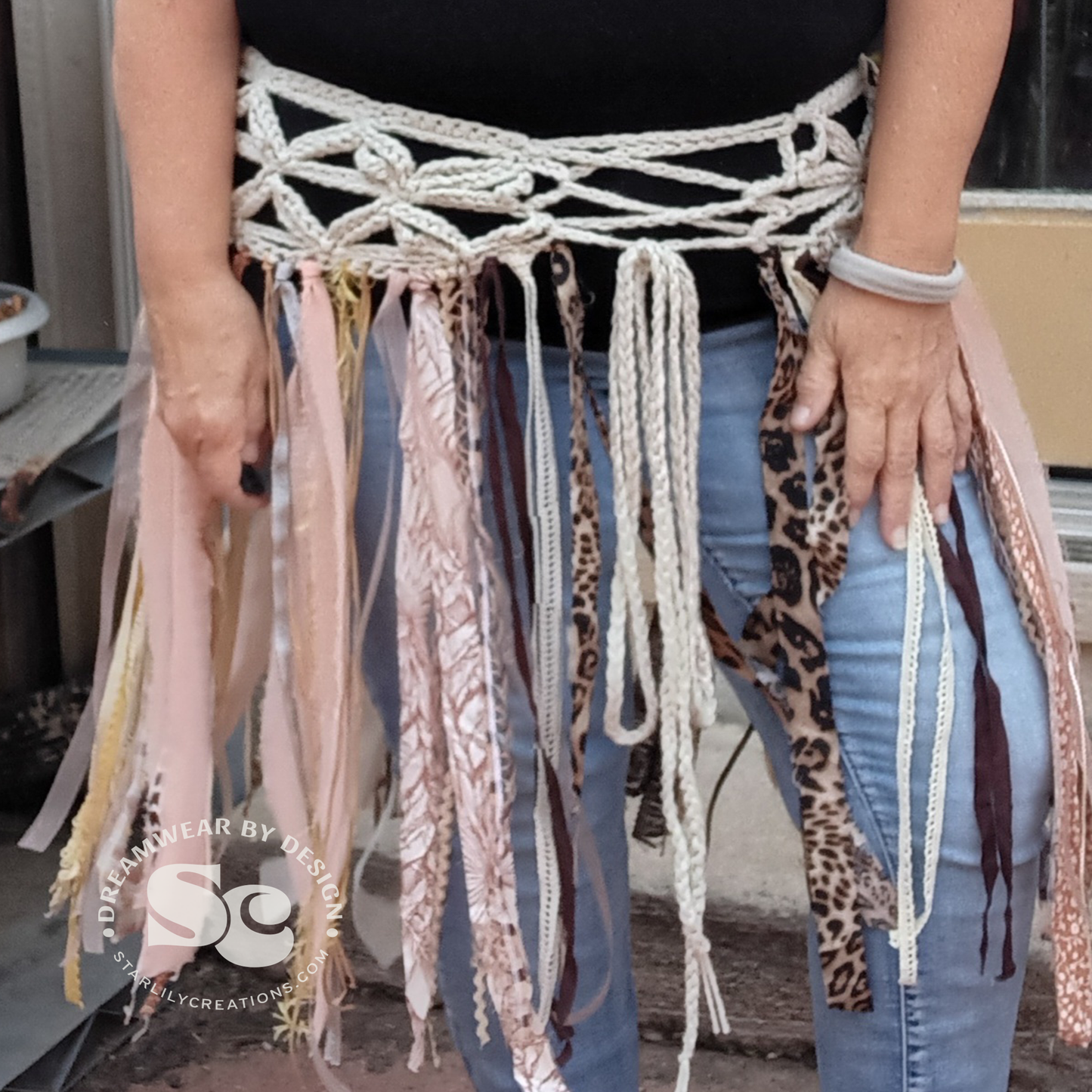 Flower of Life Pixie Skirt and Headband | Crochet Pattern