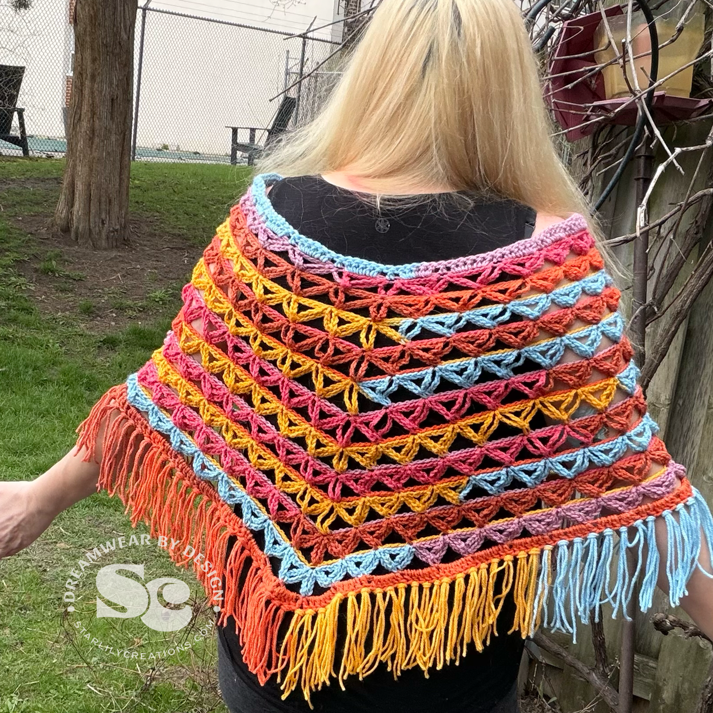 Flower of Life Poncho | CROCHET PATTERN