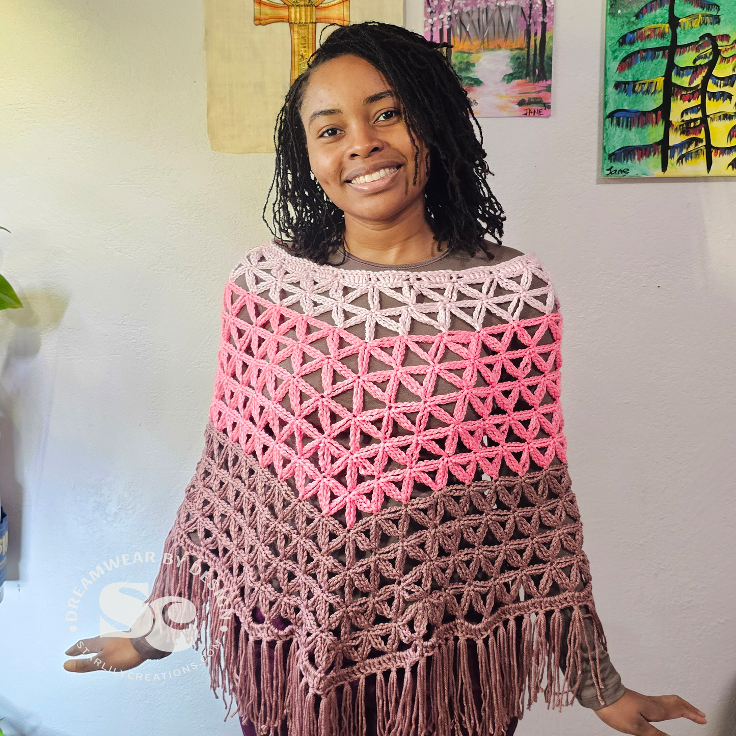 Flower of Life Poncho | CROCHET PATTERN