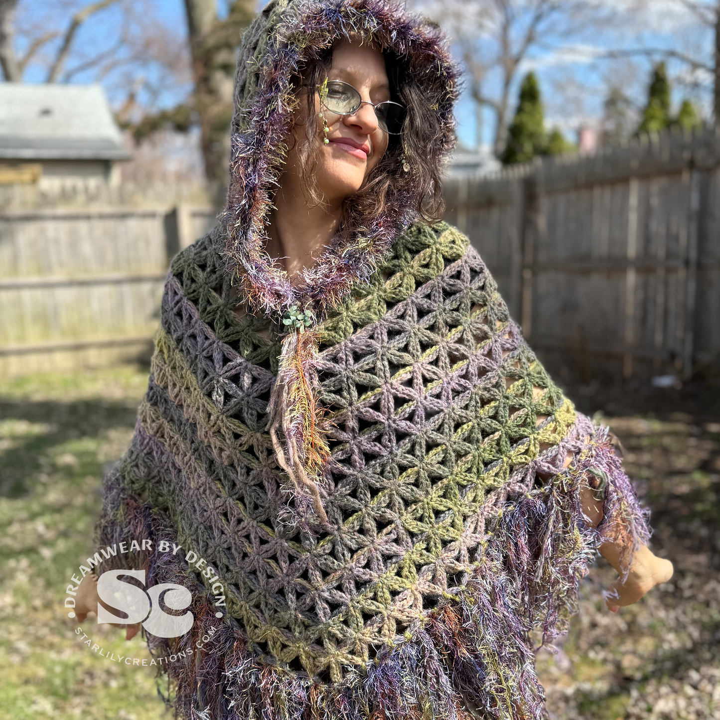 Flower of Life Poncho | CROCHET PATTERN