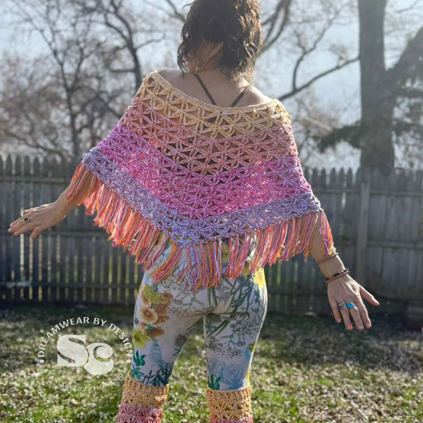 Flower of Life Poncho | CROCHET PATTERN