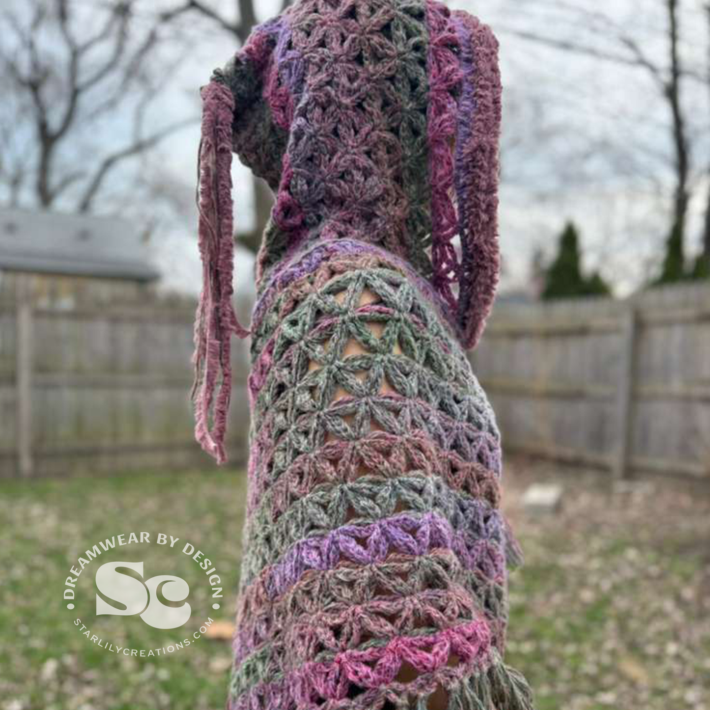 Flower of Life Poncho | CROCHET PATTERN