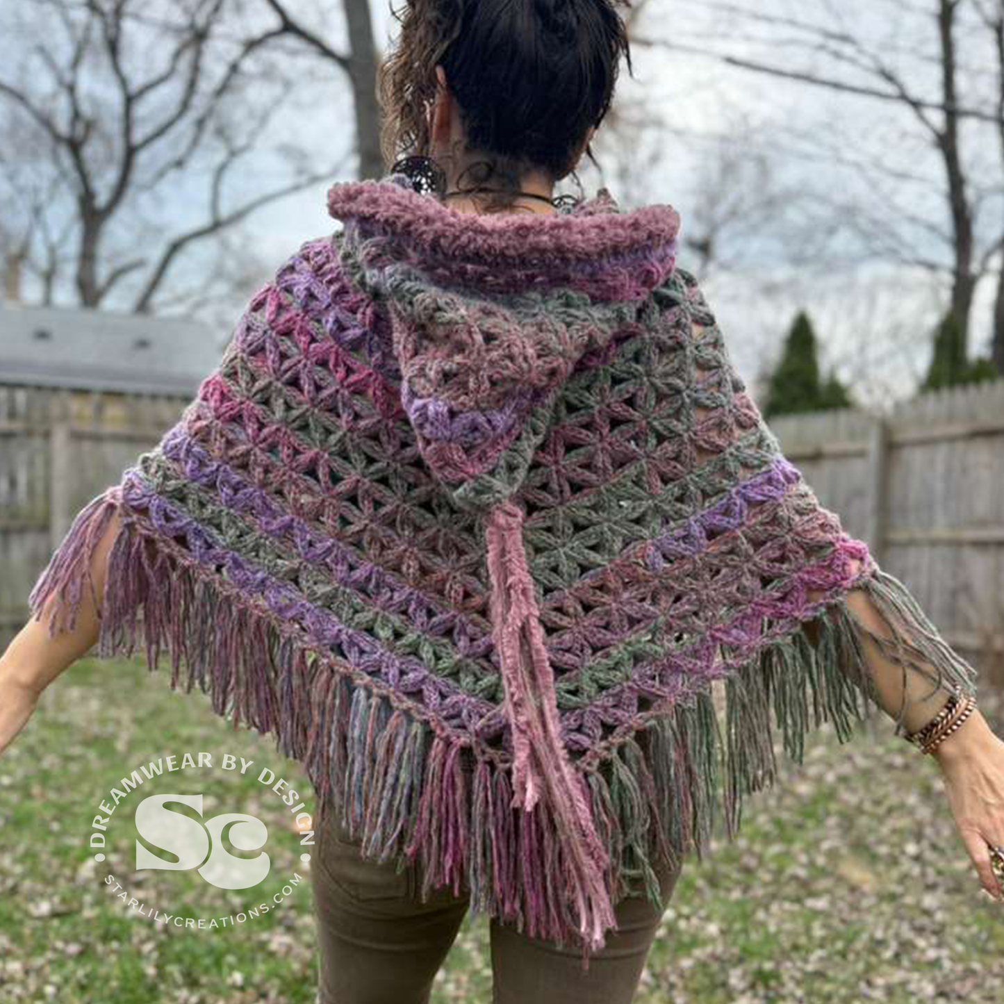 Flower of Life Poncho | CROCHET PATTERN