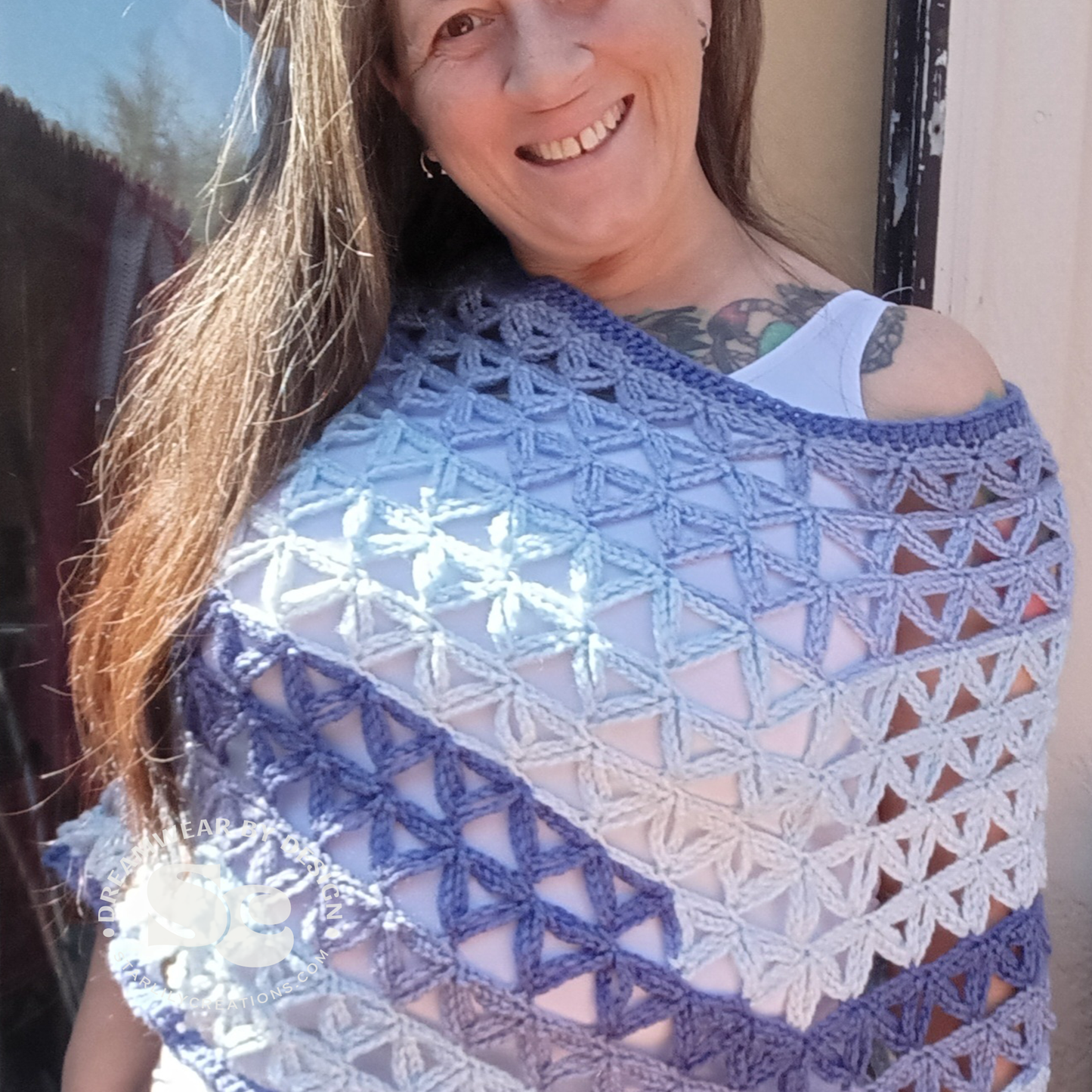 Flower of Life Poncho | CROCHET PATTERN