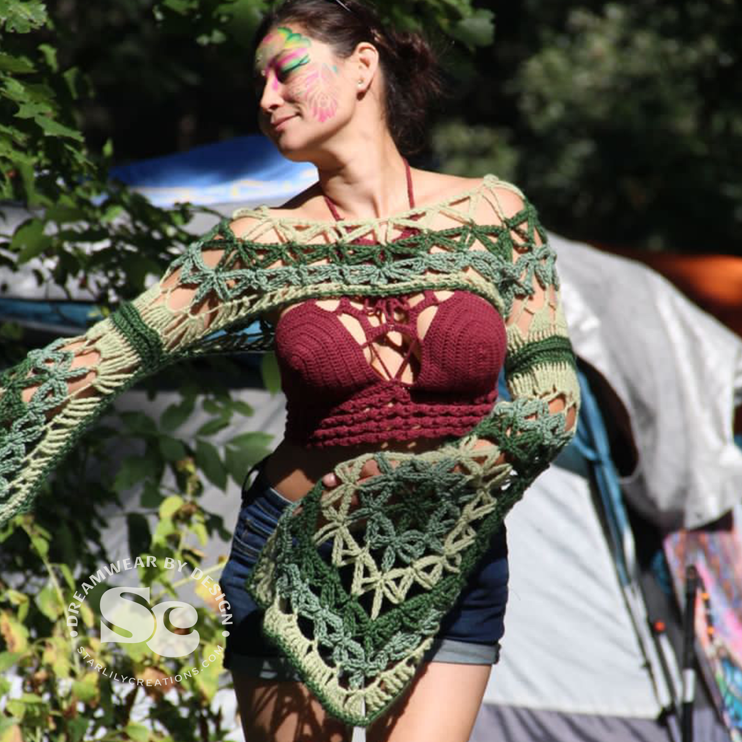Flower of Life Shrug | CROCHET PATTERN
