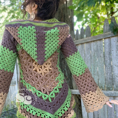 Flower of Life Vest Jacket | CROCHET PATTERN