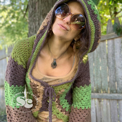 Flower of Life Vest Jacket | CROCHET PATTERN