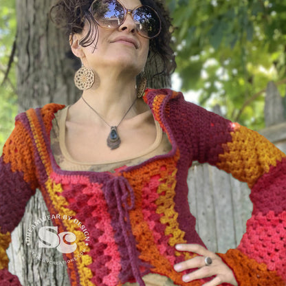 Flower of Life Vest Jacket | CROCHET PATTERN