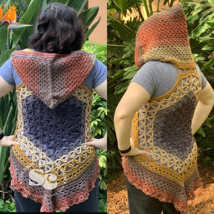 Flower of Life Vest Jacket | CROCHET PATTERN