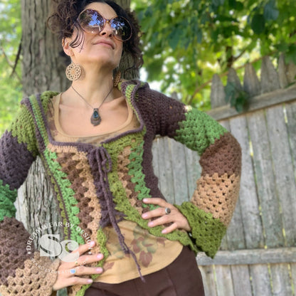 Flower of Life Vest Jacket | CROCHET PATTERN