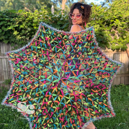 Flower of Life Parasol | CROCHET PATTERN