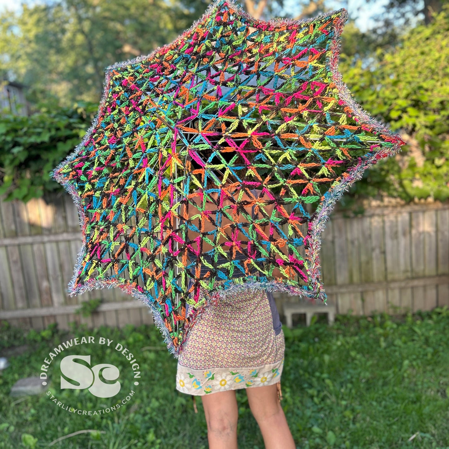 Flower of Life Parasol | CROCHET PATTERN