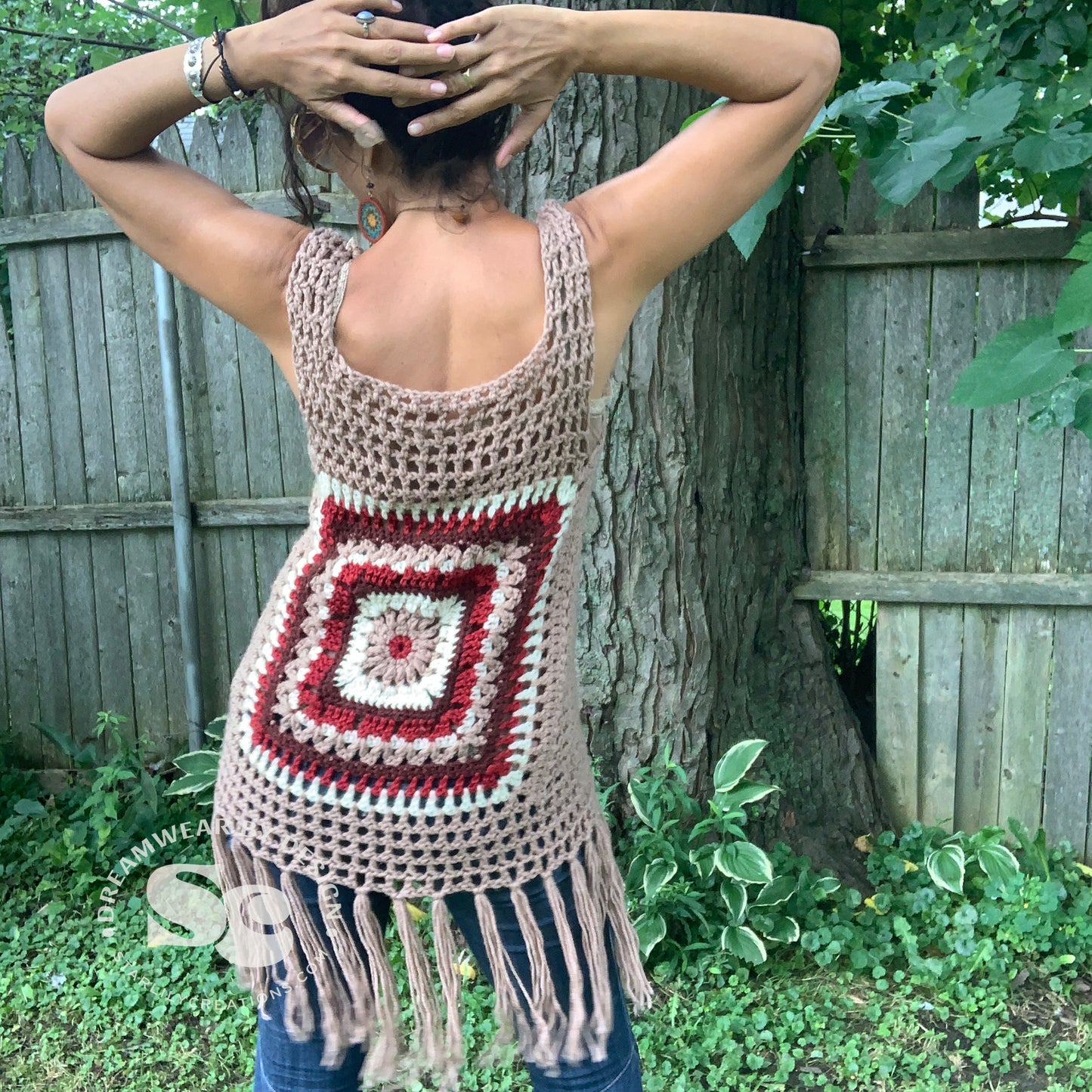 Funky Fringe Vest | CROCHET PATTERN