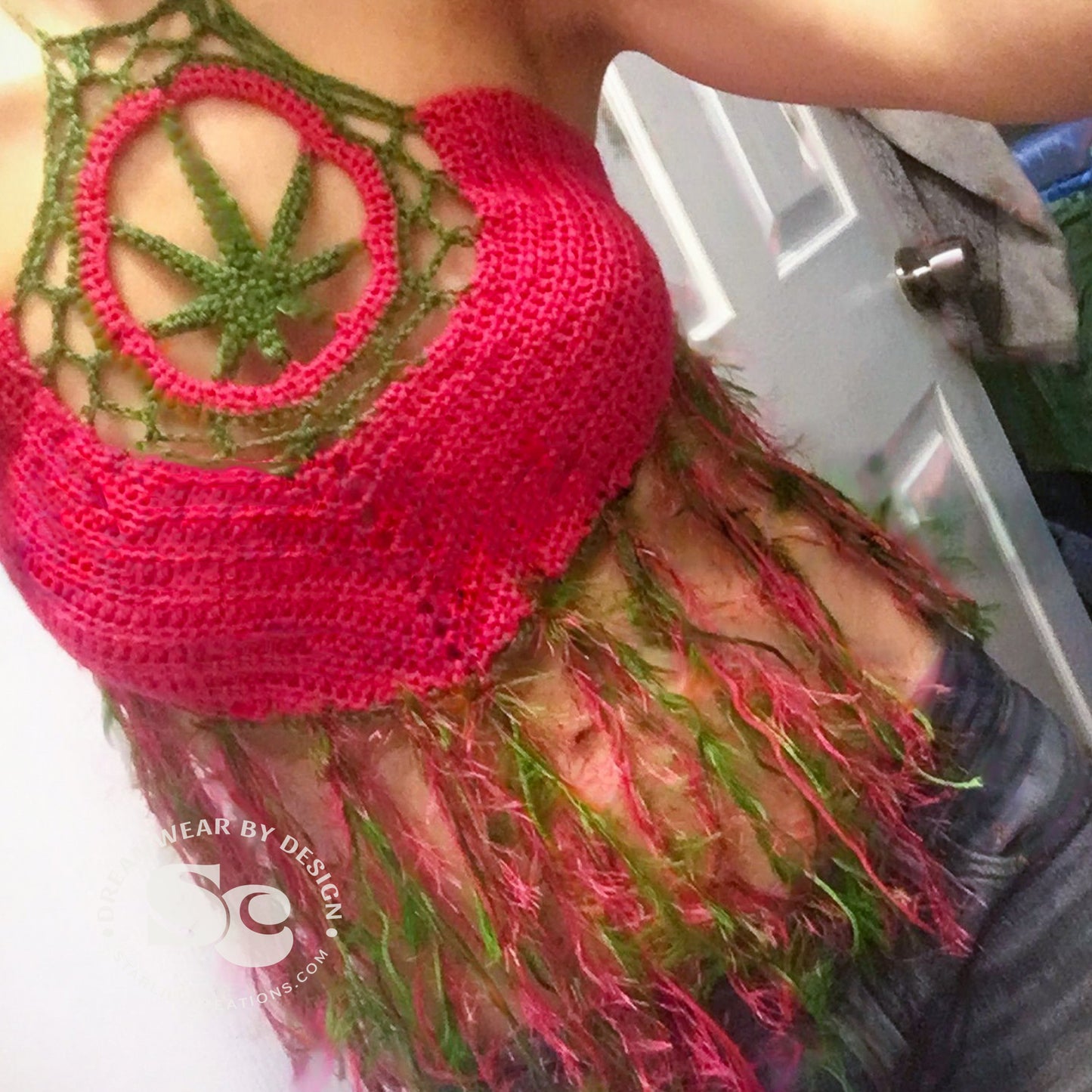 Green Goddess Crop Top | CROCHET PATTERN