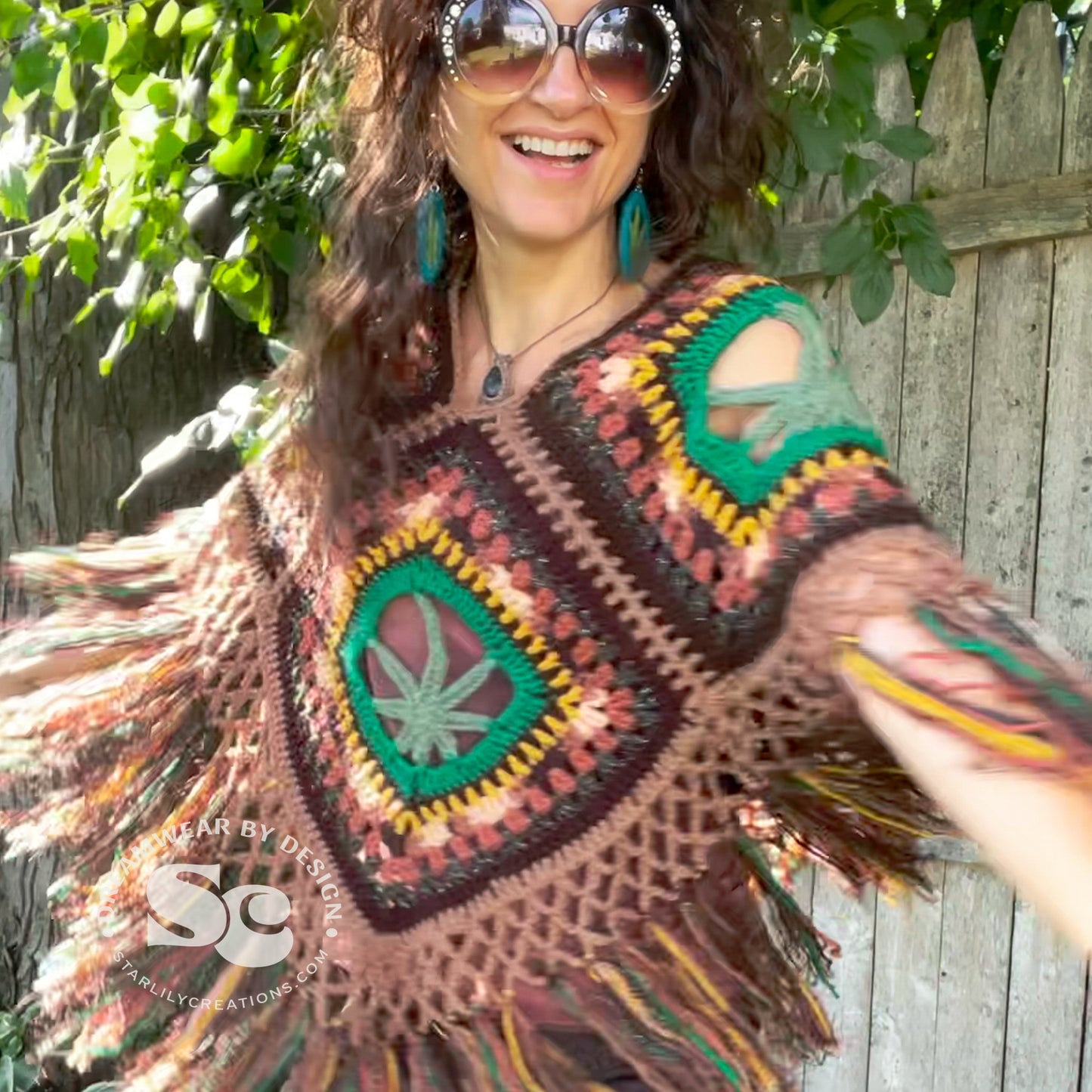 Mary Jane Poncho | CROCHET PATTERN