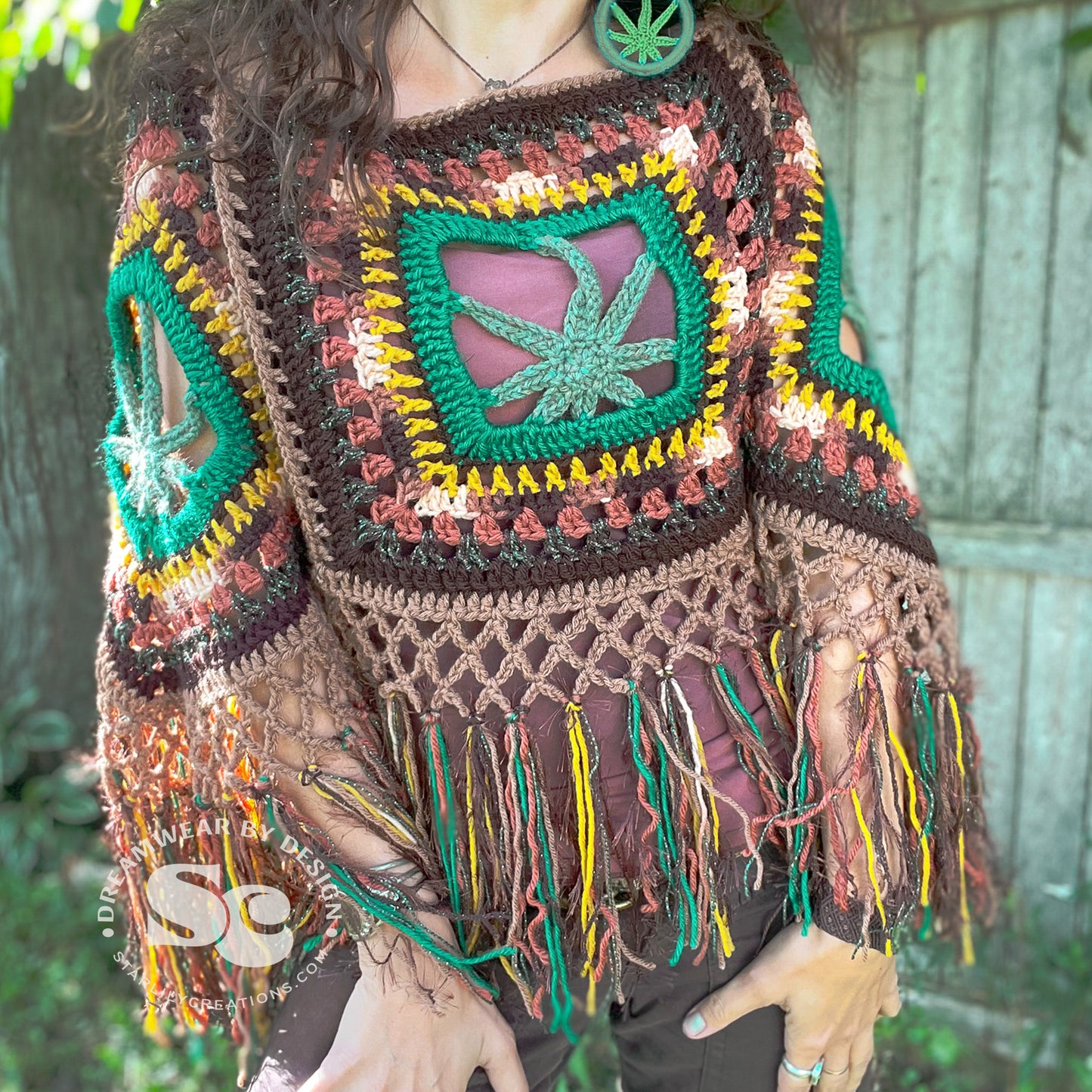 Mary Jane Poncho | CROCHET PATTERN