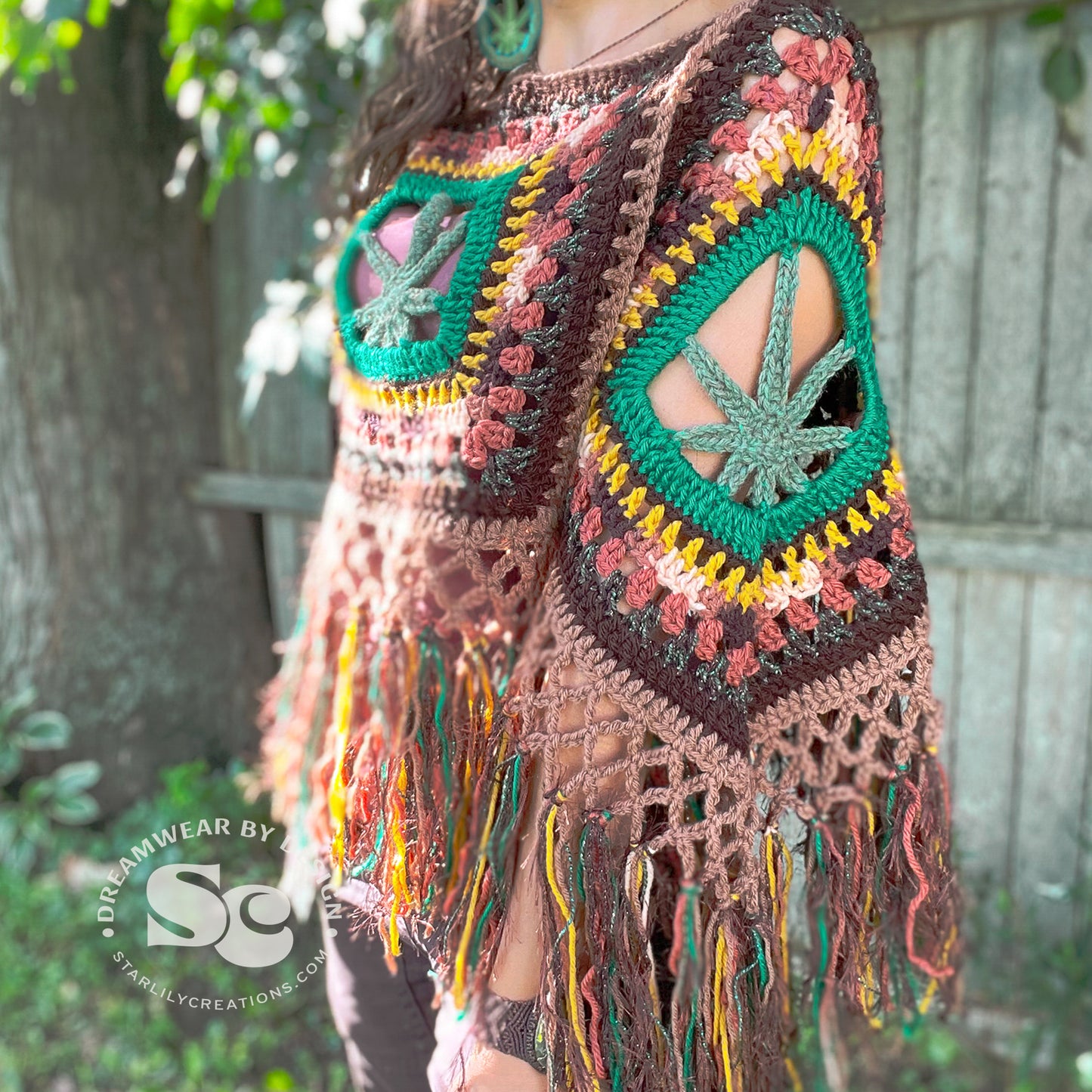 Mary Jane Poncho | CROCHET PATTERN