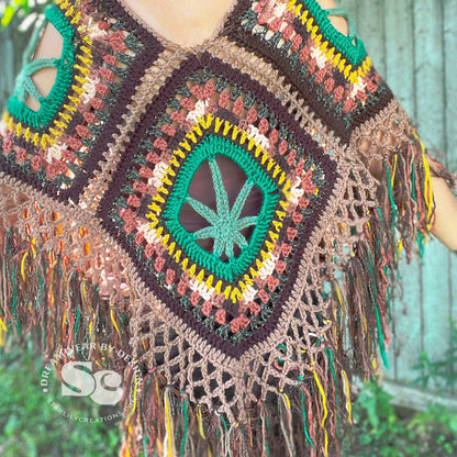 Mary Jane Poncho | CROCHET PATTERN