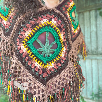 Mary Jane Poncho | CROCHET PATTERN