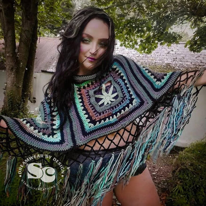 Mary Jane Poncho | CROCHET PATTERN