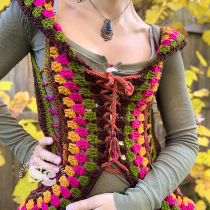 Mary Jane Vest | CROCHET PATTERN