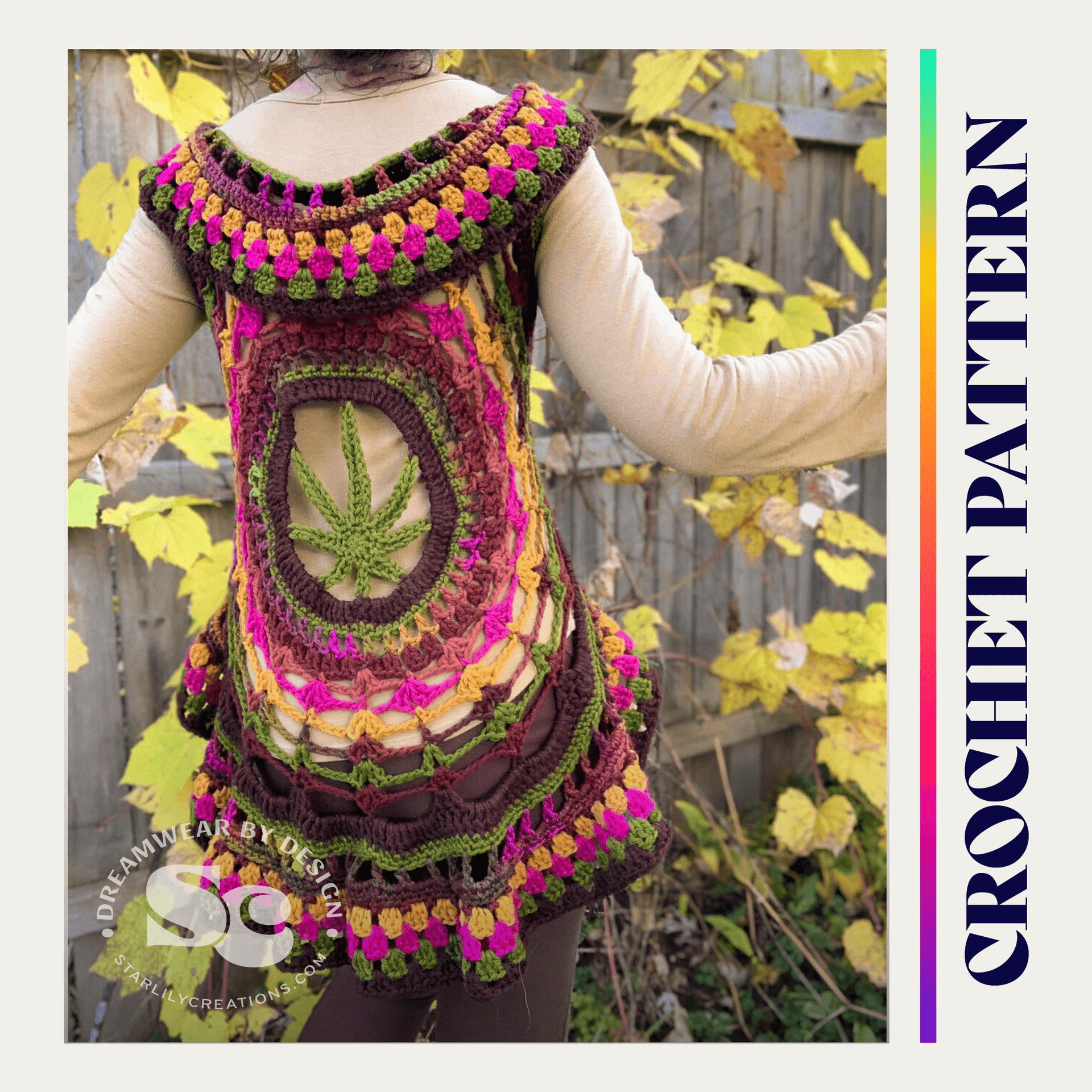 Mary Jane Vest | CROCHET PATTERN – Starlily Creations