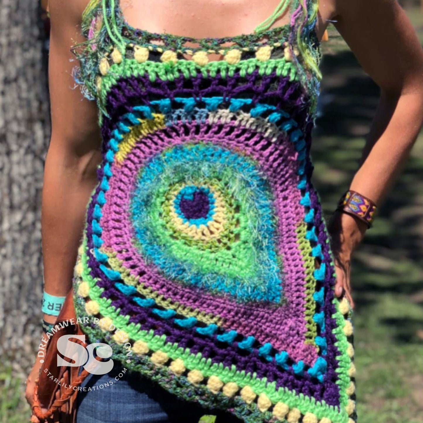 Peacock Top | CROCHET PATTERN