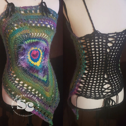 Peacock Top | CROCHET PATTERN